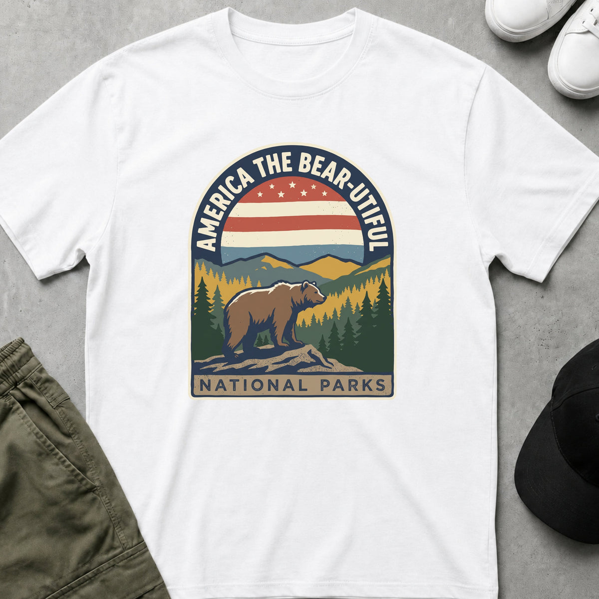 National Parks T-Shirt White