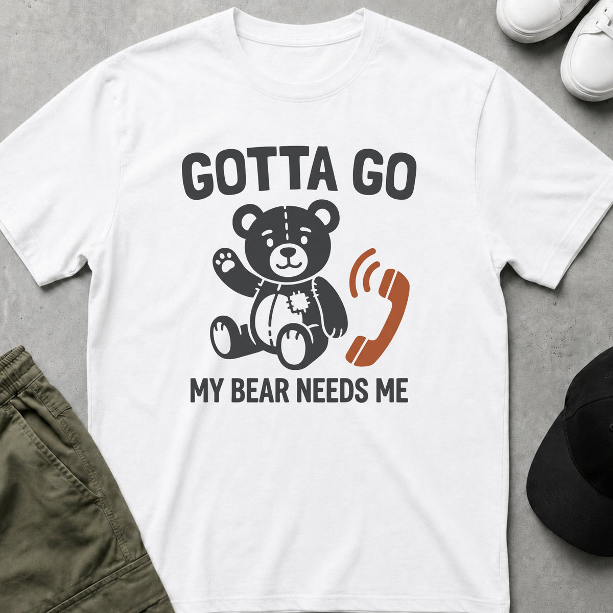 Gotta Go T-Shirt White