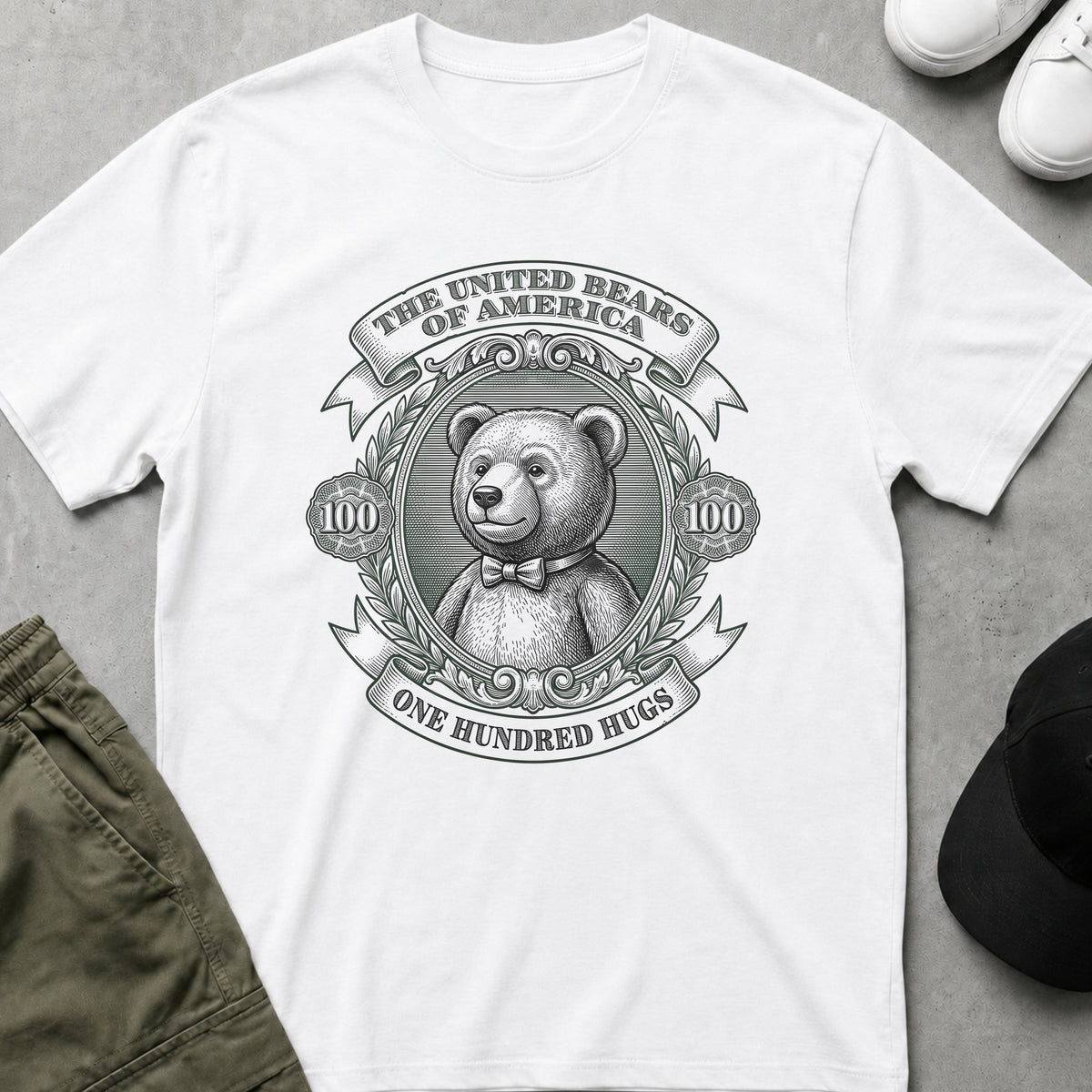 One Hundred Hugs T-Shirt White