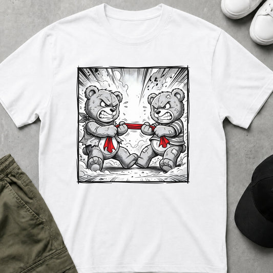 Printify Teddy-Bear Teddy Rumble T-Shirt White / S