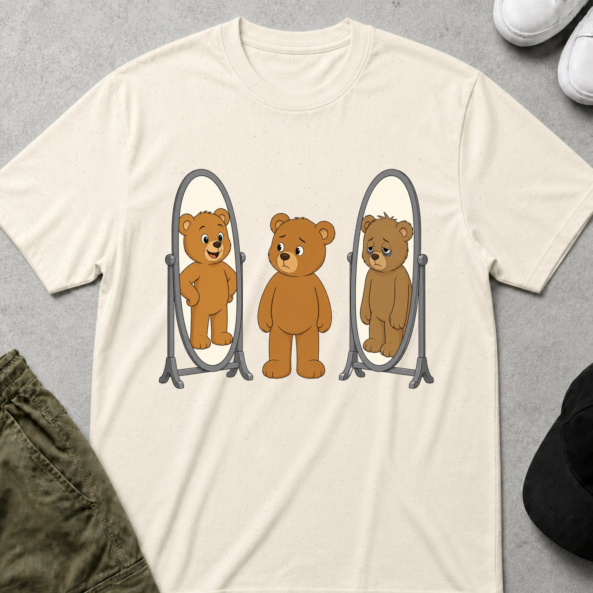 Who am I Today T-Shirt Natural