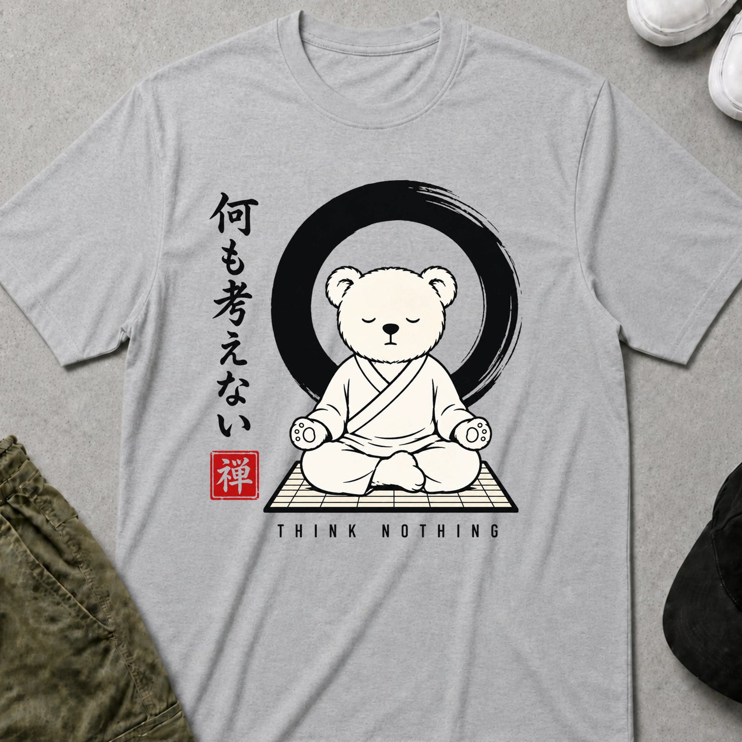 Zen Bear Sport Grey
